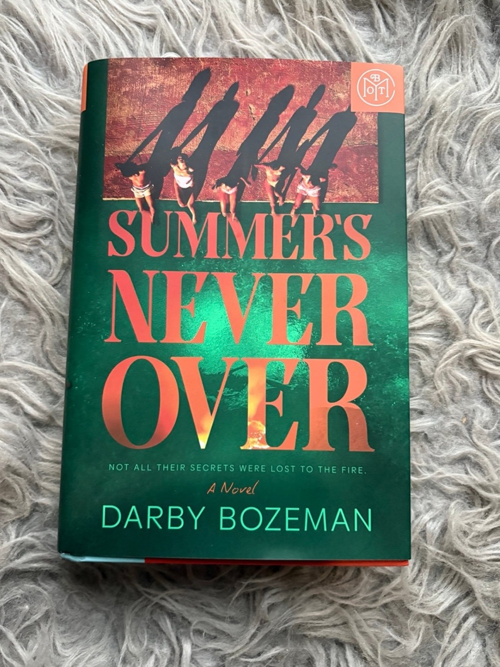 Summers never over by Darby Bozeman BOTM book EUC